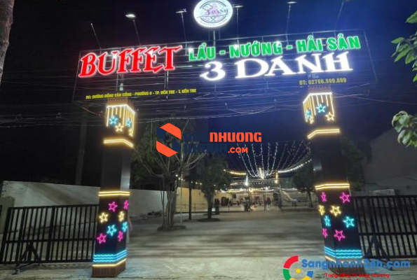 Sang Nhương Quán Buffet Mặt Bằng Rộng Thoáng Mát Ngay Trung Tâm Thành Phố Bến Tre